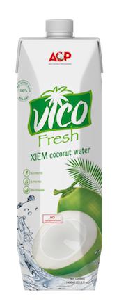 UHT Coconut Water VICO FRESH ACP