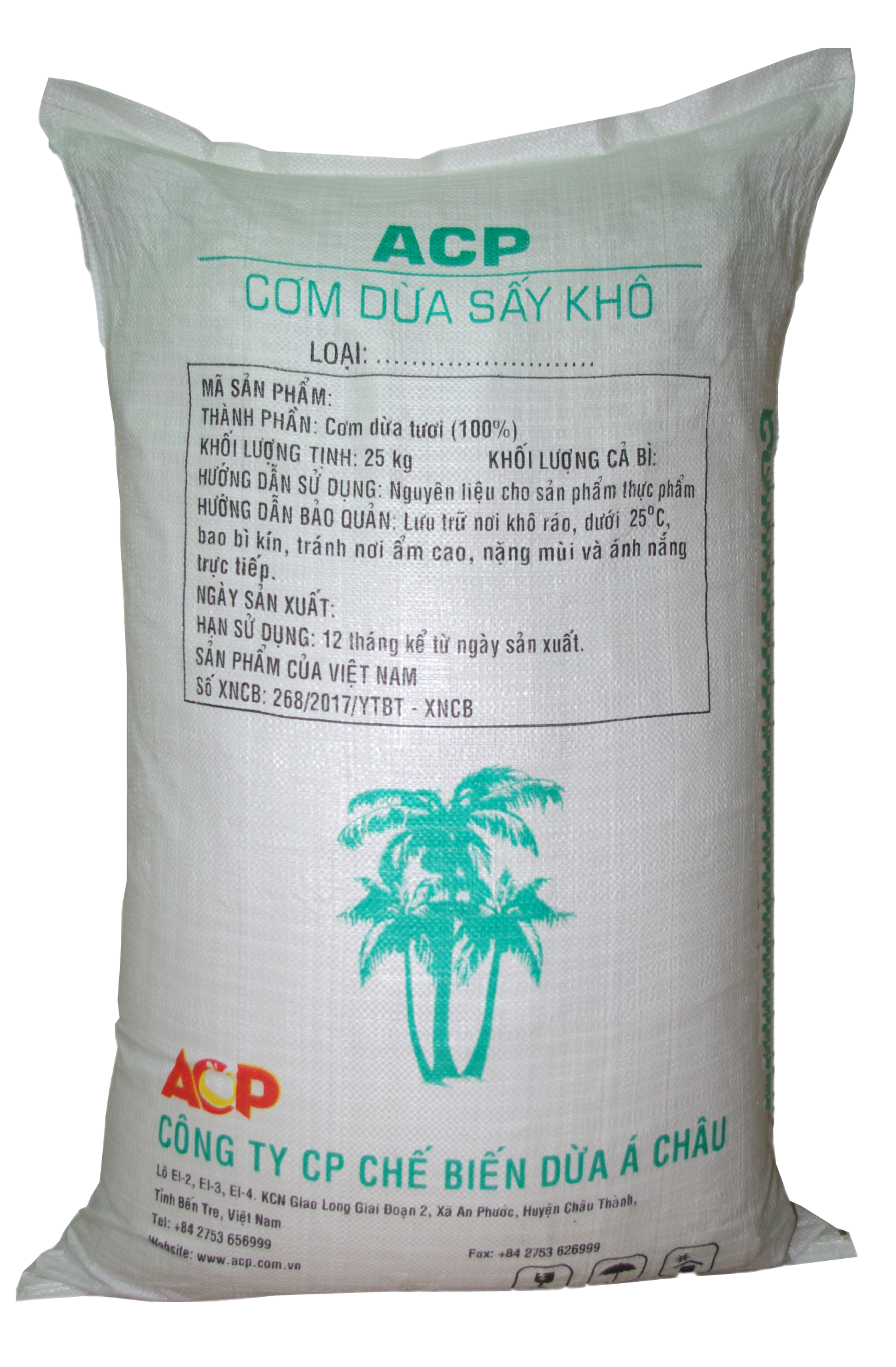 Desiccated Coconut ACP